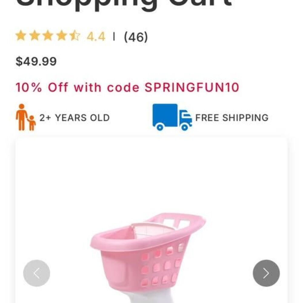 Step 2 shopping cart - Picture 5 of 8